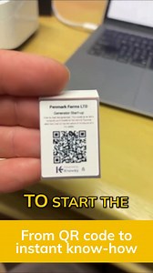 Shoutout to Penmark Farms for giving us one of the funniest Knowby moments yet. 🤣 Even with “mini” QR codes, their team can still scan and access step-by-step guides instantly. Bigger labels are on the way — but the point is: Knowby makes knowledge available anywhere, anytime. 👉 Try it yourself with a free 30-day trial → knowby.co #Knowby #FutureOfWork #DigitalTransformation #FarmTech #ClientStory #WorkSmarter | Knowby