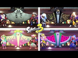 All Deep Cut Special Splatfest Anarchy Rainbow in 60FPS - Splatoon 3