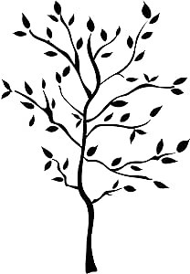 RoomMates RMK1317GM Tree Branches Peel and Stick Wall Decals , Black