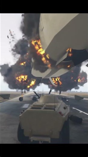 GTA v Mods PLANE Crash