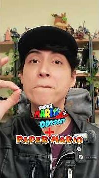 Esse jogo combina Super Mario Odyssey com Paper Mario e está todo dublado!