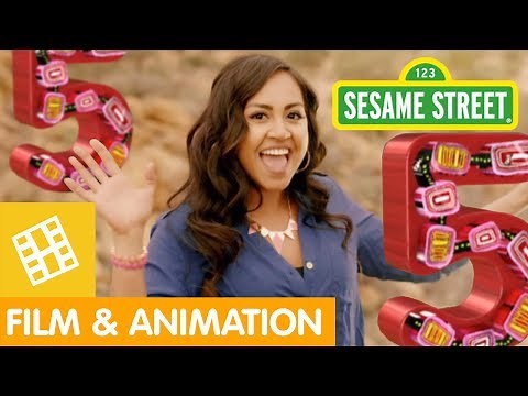 Sesame Street: Five Kangaroos with Jessica Mauboy!