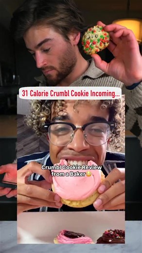 Nick Kazamias on Instagram: "(👇 Recipe) 31 Calorie Protein Candy Coated Mini Crumbl Cookie 🗣️🗣️ Are you FOLLOWING @nickkaz.fit Once you follow, tap “Following” on my profile and hit “Add to Favorites” so you never miss a video! — 💣 Want the NEW F Bomb App? Comment F Bomb 📖 Want a FREE cookbook? Comment ‘Starter Kit’ ✳️ Macros (makes 26 cookies): 31 Cals, 3.25g Net Carbs, 1g Fat, 2.75g Protein 73g protein for the batch ✳️ Ingredients for Wet Ingredients: 113g (1/2 Cup) Plain or Vanilla Nonfa