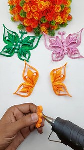 1.8M views · 3.5K reactions | Learn how to make beautiful butterflies step by step曆 Homemade easy and beautiful butterfly making ideas. #crafts #papercrafts #butterfly | Creative Art & Craft Ideas | Facebook