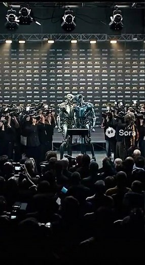 Two Terminator Robots Enter… Only One Leaves 🩸🤖 #Shorts