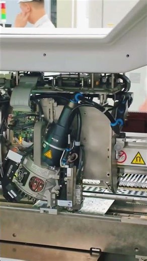 The SMT placement machine is running at high speed. #PCBA #PCB #Factory real - shot