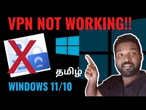 உங்க லேப்டாப்பில் VPN வேலை செய்யவில்லையா? How To Fix VPN Not working on windows laptop?
