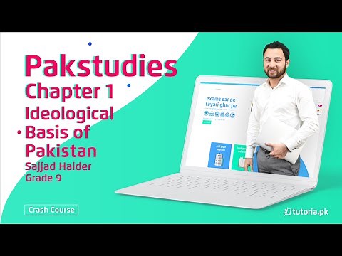 Ideological Basis of Pakistan | Chapter 1 | Pakistan Studies 9th Class | Matric part 1 | tutoria.pk