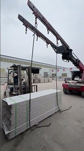 When granite slabs are loaded into a container, I wonder: where will they end up in the future? Whic