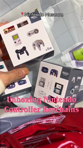 Unboxing Cute Nintendo Controller Keychains in Kyoto