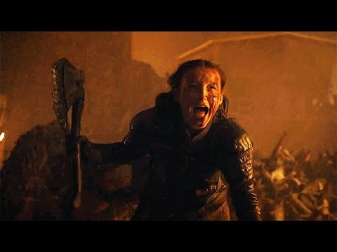 Lyanna Mormont Kills a Giant + Death Scene (Game of thrones season 8 episode 3)
