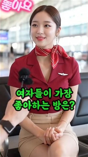 공항에서 일하고 있는 승무원에게 웃긴 넌센스퀴즈를 물어봤습니다