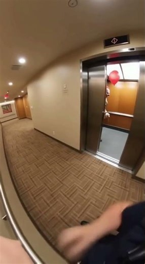 Police Meets Horror Clown in the Elevator 🎈🚓 | Short Skit