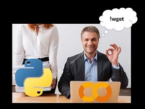 How To Upload any file to Google Colab using the wget Command