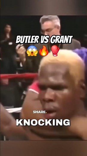 Most Shocking Sucker Punch in Boxing History! James Butler’s Cheap Shot on Richard Grant!t #boxing