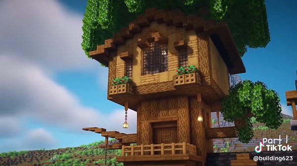 Minecraft: Construye una Casa en un Árbol Cool - Parte 1