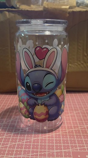 Stitch Easter Plastic Libby Cup Guide