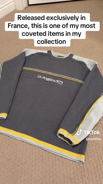 Quiksilver Sweater Release: A Vintage Treasure