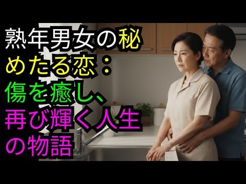 熟年男女の秘めたる恋：傷を癒し、再び輝く人生の物語 #大人の恋愛 #シニアロマンス #黄昏の恋愛