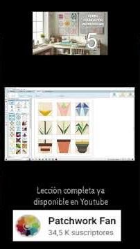 Excerpt from Lesson 5 of the Foundation Paper Piecing Course #patchwork #patch #easypatchwork #cr...