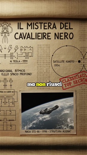 Il mistero del Cavaliere Nero è il segreto più custodito dello spazio. 🛰️ Antica sonda aliena o semplice detrito spaziale? Le foto della NASA dicono tutto, ma le risposte mancano. Voi cosa ne pensate? 👽👇 #blackknight #misterio #nikolatesla #alien #space