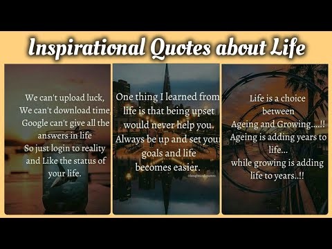 Inspirational Life Quotes | Daily Motivation & Positive Thinking Quotes | Best English Quotes