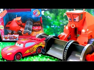 Disney Pixar Cars Lightning McQueen Chase and Change FRANK Color Changers Toys Unboxing