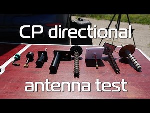 Circular Polarized Directional antenna testing and comparison (Round 1 and 2)