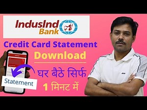 Indusind Bank Credit Card Statement Download | Indusind Bank Credit Card Statement PDF Password