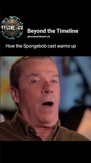How SpongeBob Voices REALLY Sound Off-Camera 😂🎙️#spongebob