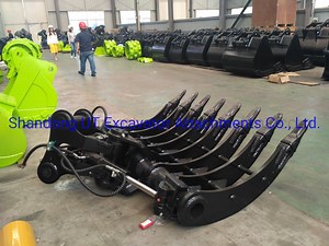 [Hot Item] Mini Excavator Rake Loosen Soil Dozer Excavator Tilt Rake