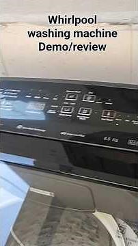 Whirlpool 6.5 kg Full automatic Top load Washing Machine Review | Demo Magic clean strain wash