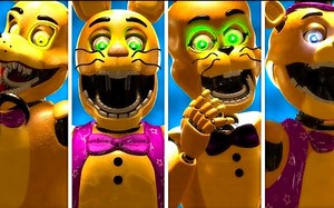 Spring Animatronics Workshop Animation (FNAF AR Special Delivery)