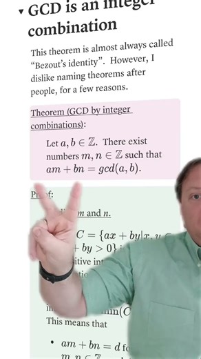 The Abstract Algebra Minute - Video 0012 - Bezout's identity