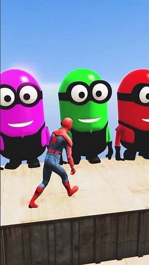 GTA 5 Epic Water Ragdolls Spiderman Jump/Fails Ep 12 #shorts