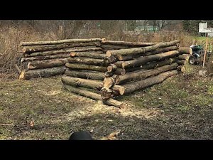 DIY Log Shed