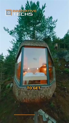 Staying in Norway’s modern treehouse: Panoramic forest & fjord views