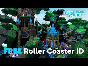 Enchanted Woodland Powered Coaster Blueprint in Theme Park Tycoon 2!