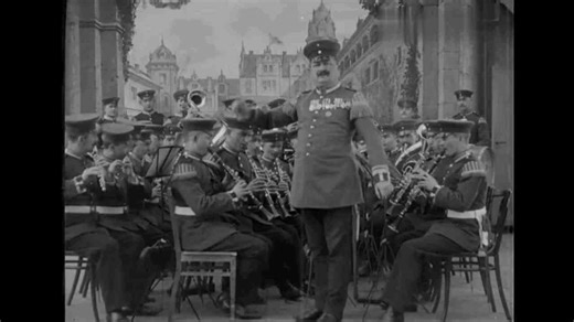 [历史影像]德意志帝国军乐队演奏《舰队进行曲》Flottenmarsch