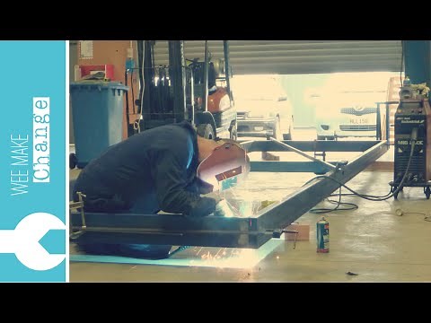 Tiny House Trailer Build - 2. Frame Fabrication