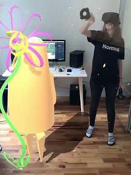 Mixed Reality Demo: Apple ARKit And HTC Vive (Made By Normal VR)