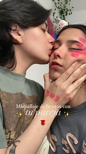 Tutorial de maquillaje para San Valentín con besos de tu pareja, salimos bien besuquiadas💋✨ | Eli Monsiváis