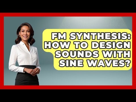 FM Synthesis: How To Design Sounds With Sine Waves? - Music Producer Mastery