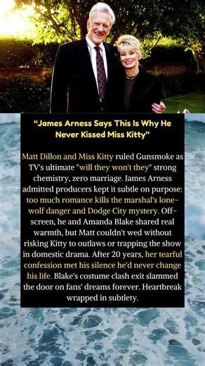 James Arness Says This Is Why He Never Kissed Miss Kitty