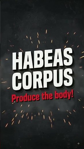writ of habeas corpus