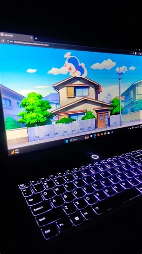 doremon animation using html Css #coding #frontendcourse #computerscience #growthmindset #animation