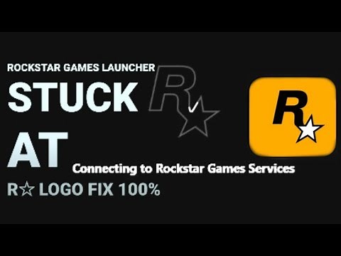 Rockstar Games Launcher INFINTE LOADING FIX [100%]
