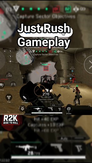No Camping. Just Rush | Delta Force Kill Storm #deltaforce #mobilefps #shootergame