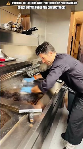 How dangerous is it to clean a grill with ice? #shorts #windreview