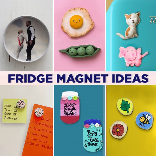 3.1K views · 21 reactions | Fridge Magnet Ideas | DIY Fridge Magnets...
